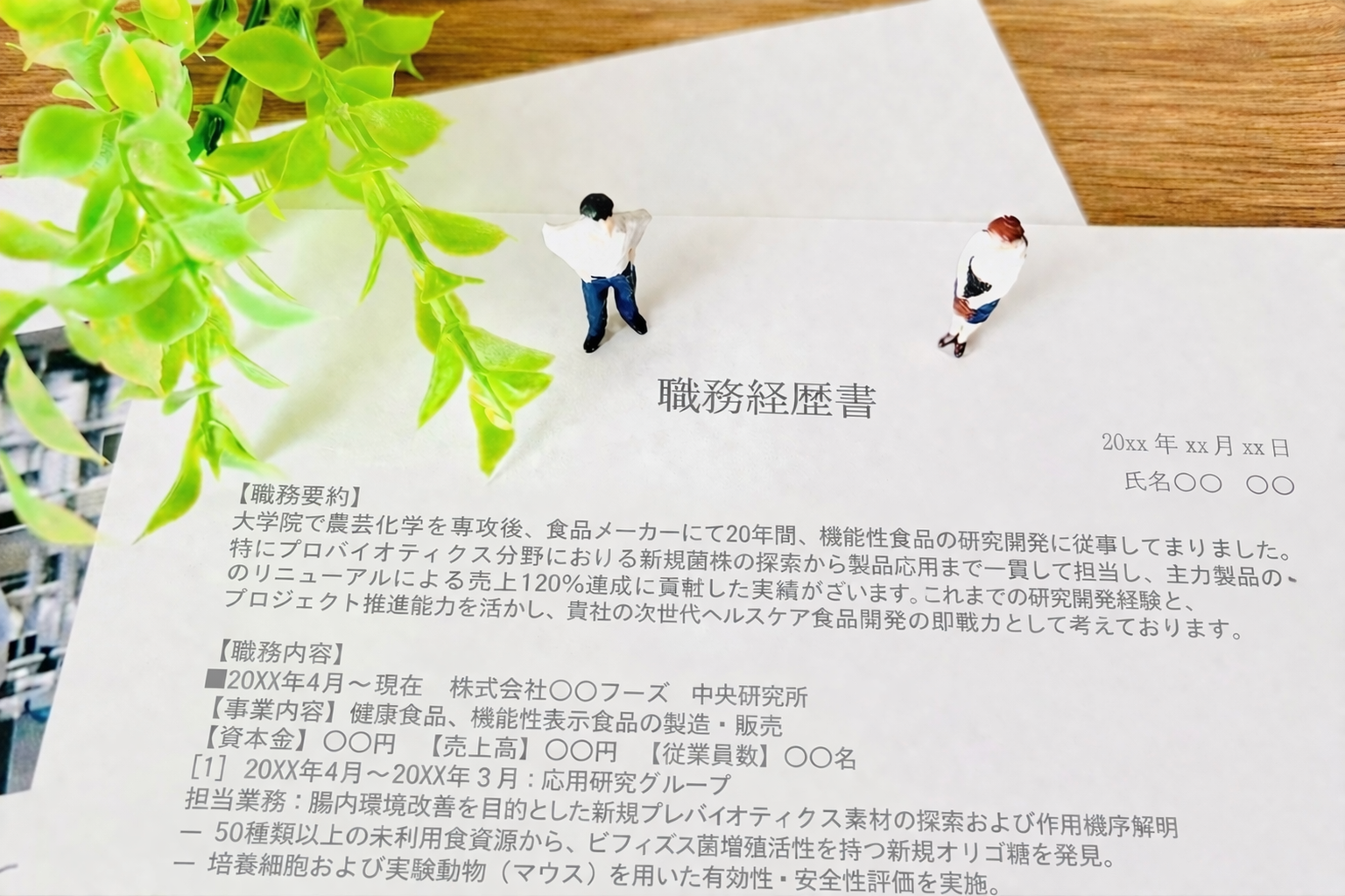 【例文あり】食品研究職の職務経歴書｜採用担当に響く書き方を徹底解説