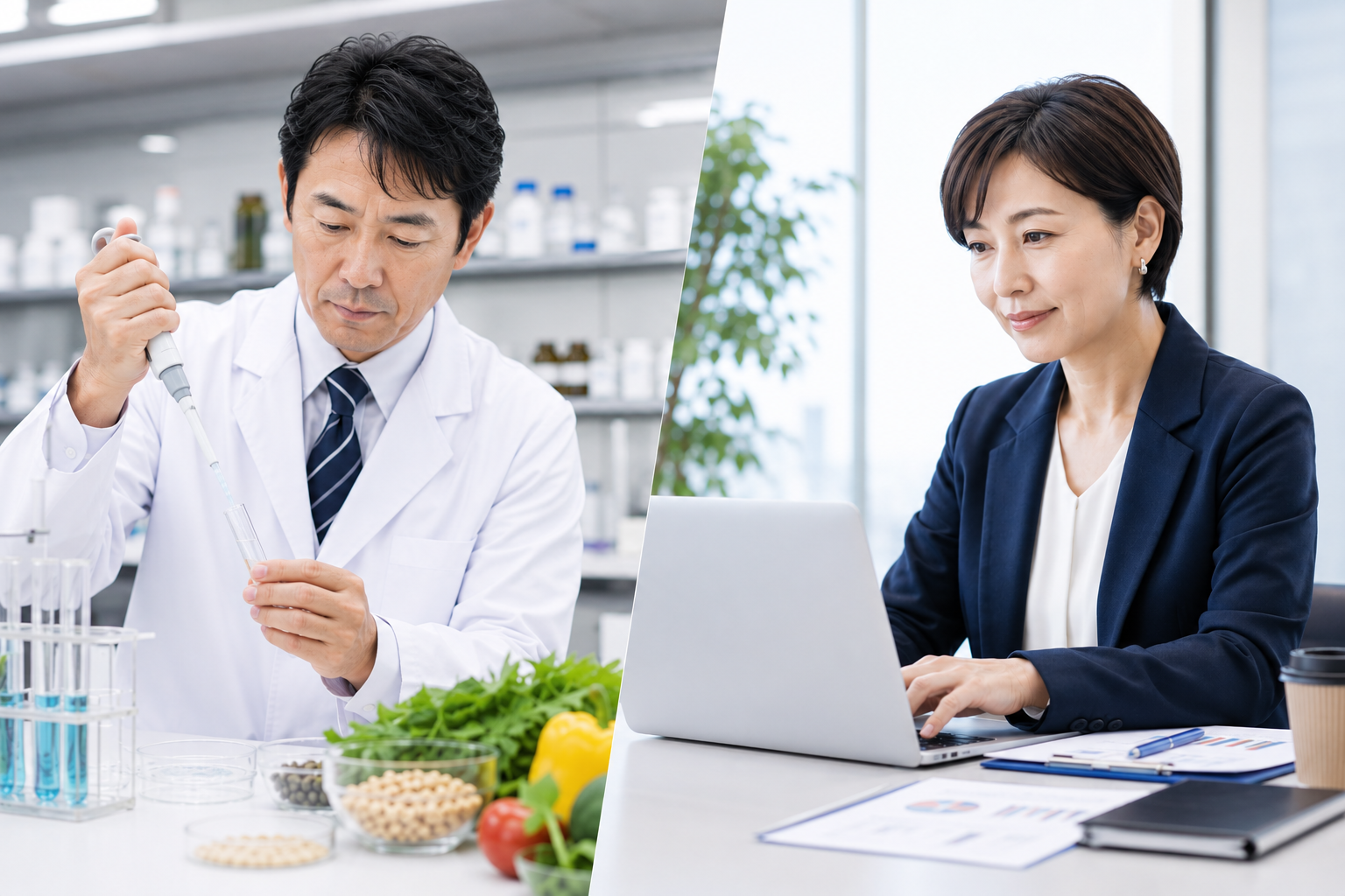 機能性表示食品の開発経験を「強み」に。市場価値を高めてキャリアアップする転職戦略